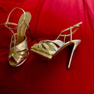 Nicholas Kirkwood stiletto sandals.  Originally purchased in Beverly Hills.